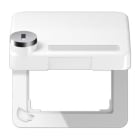 Jung - Enjoliveur couvercle avec serrure / CD 500 Blanc