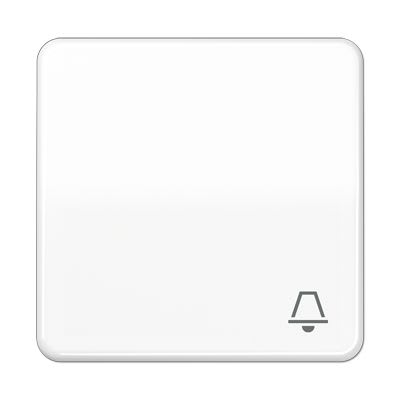 Jung - Enjoliveur avec symbole "sonnerie" / CD 500 IP44 Blanc