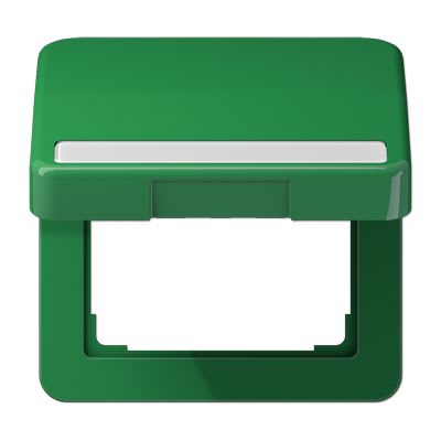Jung - Enjoliveur couvercle porte étiquette / CD 500 Vert
