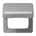 Jung - Enjoliveur couvercle porte étiquette / CD 500 Gris