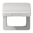 Jung - Enjoliveur couvercle porte étiquette / CD 500 Gris clair