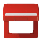 Jung - Enjoliveur couvercle porte étiquette / CD 500 Rouge