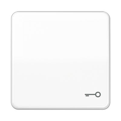 Jung - Enjoliveur avec symbole "gâche" / CD 500 Blanc