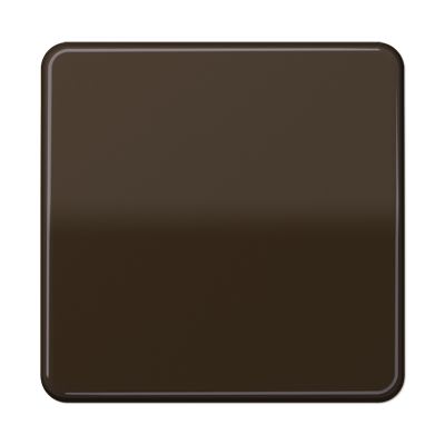 Jung - Enjoliveur simple touche / Série CD 500 Brun