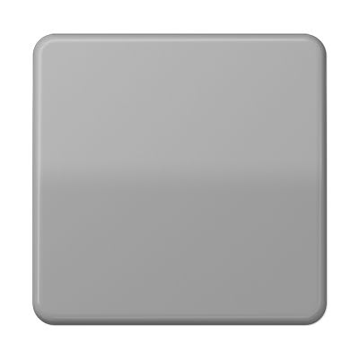 Jung - Enjoliveur simple touche / Série CD 500 Gris