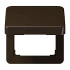 Jung - Enjoliveur de finition avec couvercle / Série CD 500 Brun