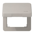 Jung - Enjoliveur couvercle symbole prise / Série CD 500 Platine