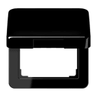 Jung - Enjoliveur de finition avec couvercle / Série CD 500 Noir
