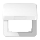 Jung - Enjoliveur de finition avec couvercle / Série CD 500 Blanc