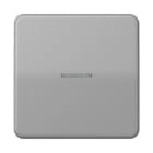 Jung - Enjoliveur simple touche à voyant / Série CD 500 Gris