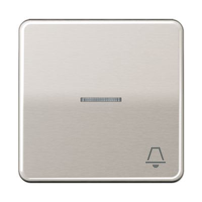 Jung - Enjoliveur avec symb "sonnerie" à voyant / CD 500 Platine