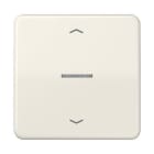 Jung - Enjo simple touche a voyant+fleches - CD 500 Ivoire