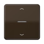 Jung - Enjo simple touche a voyant+fleches - CD 500 Brun