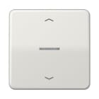 Jung - Enjo simple touche a voyant+fleches - CD 500 Gris clair