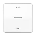 Jung - Enjo simple touche a voyant+fleches - CD 500 Blanc