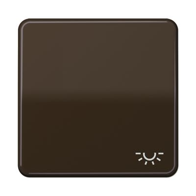 Jung - Enjoliveur avec symbole "lumière" / CD 500 Brun