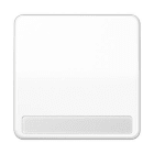 Jung - Enjoliveur simple touche porte étiquette / CD 500 IP44 Blanc