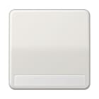 Jung - Enjoliveur simple touche porte étiquette / CD 500 IP44 Noir