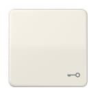 Jung - Enjoliveur avec symbole "gâche" / CD 500 Ivoire