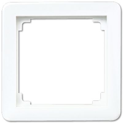 Jung - Cadre de compensation support RJ45 WAEG / CD 500 Blanc