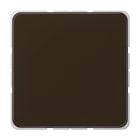 Jung - Enjoliveur obturateur à griffer avec support / CD 500 Brun