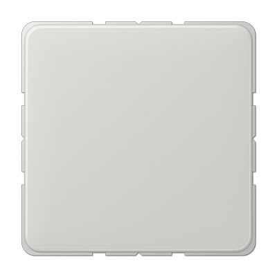 Jung - Enjoliveur obturateur à griffer avec support / CD 500 Gris clair
