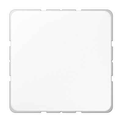 Jung - Enjoliveur obturateur à griffer avec support / CD Blanc