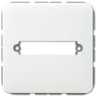Jung - Enjoliveur pour connecteur trapèze / CD 500 Blanc