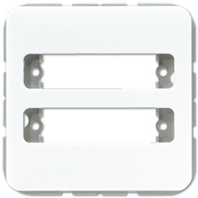 Jung - Enjoliveur pour connecteur trapèze / CD 500 Blanc