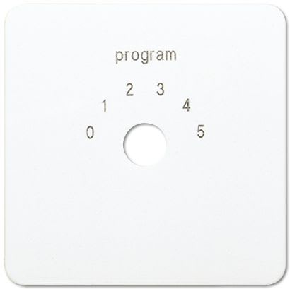 Jung - Enjoliveur pour sélecteur DYNACORD / CD 500 Blanc