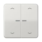 Jung - Enjo pour double IN et BP a voyant - CD 500 Gris clair