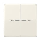 Jung - Enjo pour double IN et BP a voyant - CD 500 Ivoire