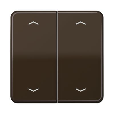 Jung - Enjoliveur pour méc Multi-Switch / CD 500 Brun