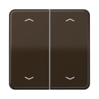 Jung - Enjoliveur pour méc Multi-Switch / CD 500 Brun