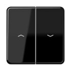 Jung - Enjoliveur double touche IN+BP VR-store / CD 500 Noir