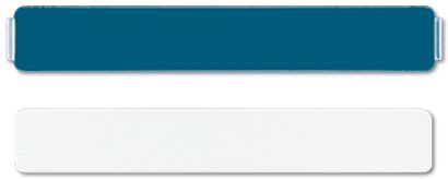 Jung - Obturateur transparentpour porte étiquette 9 x 58 mm