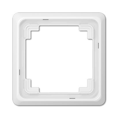 Jung - Cadre de finition 1 poste / Série CD Plus Blanc