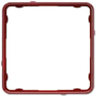 Jung - Liseré de décoration / Série CD Plus rouge métallisé