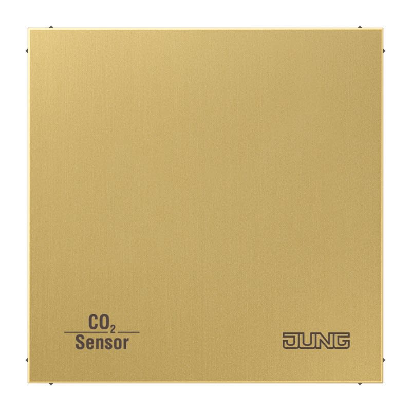 Jung - KNX capteur CO2 - LS 990 Laiton dore
