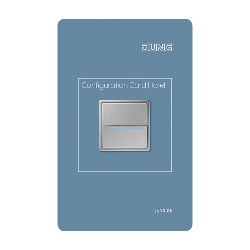 Jung - Carte de configuration pour économisuer standard RFID