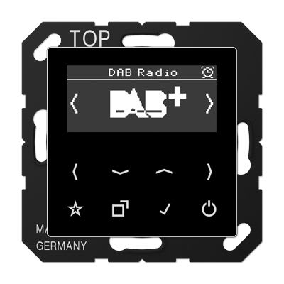 Jung - Smart Radio DAB+ / A500 Noir