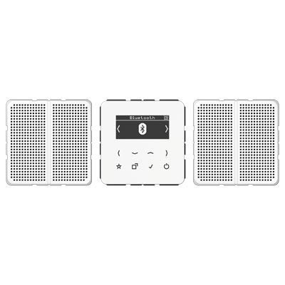 Jung - Smart Radio DAB+  Bluetooth- kit Stéréo / CD500 Blanc