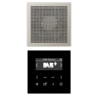 Jung - Smart Radio DAB+ kit Mono / LS 990 Métal INOX