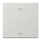 Jung - ENO Emetteur mural 2 voies & symb. flèches / LS 990 Gris clair