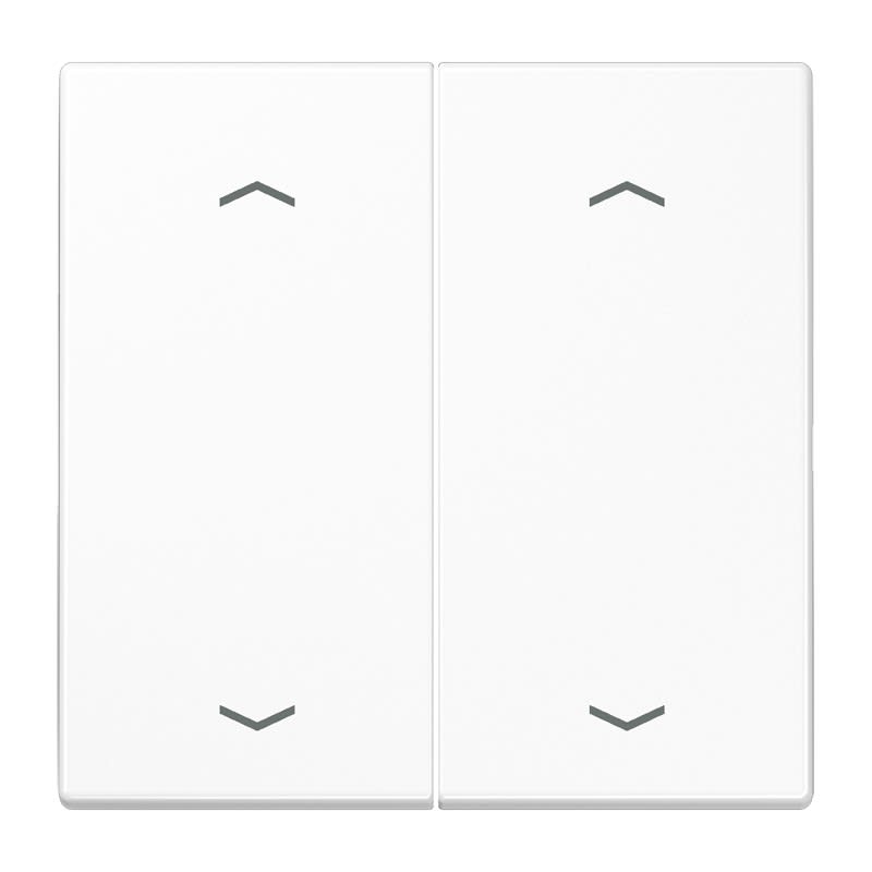 Jung - ENO Emetteur mural 4 voies & symb. Flèches / LS 990 Blanc