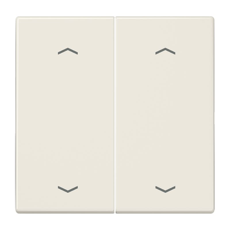 Jung - ENO Emetteur mural 4 voies & symb. flèches / LS 990 Ivoire