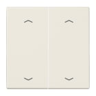 Jung - ENO Emetteur mural 4 voies & symb. flèches / LS 990 Ivoire