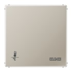 Jung - Régulateur KNX borgne avec entrée bin. / LS 990 Métal Inox
