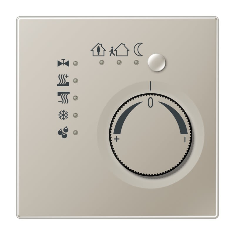 Jung - Régulateur KNX avec entrée binaire / LS 990 Métal Inox