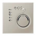 Jung - Régulateur KNX avec entrée binaire / LS 990 Métal Inox